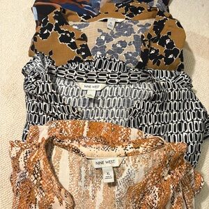 Nine West Women's Dresses..Set of 4 - Button down front S/XL